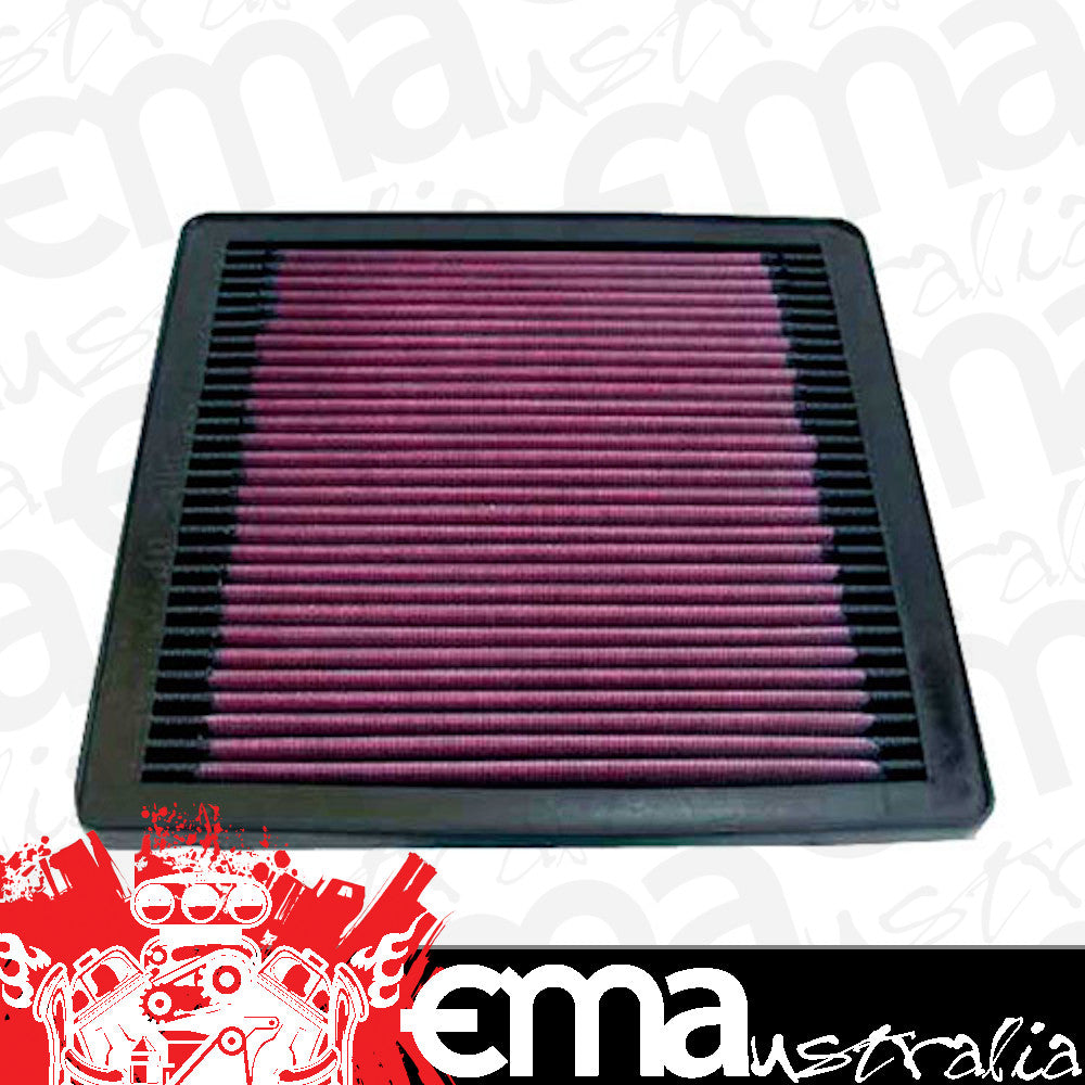 K&N Performance Filters KN33-2045 Filters Replacement Panel Filter Suit 1990-2005 Mitsubishi Magna Tr-Ts 3.0L & 2.6L 1993-96 Triton Mh-Mj-Mk 3.0L V6 1990-06