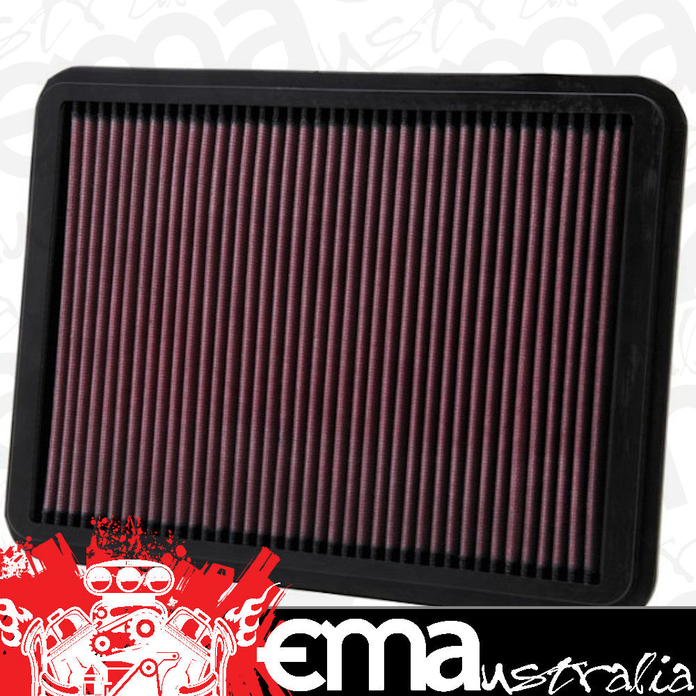 K&N Filters KN33-2144 Replacement Panel Filter Suit For Toyota Prado 120 2.7L 3L & Landcruiser V8 4.5 Diesel A1522