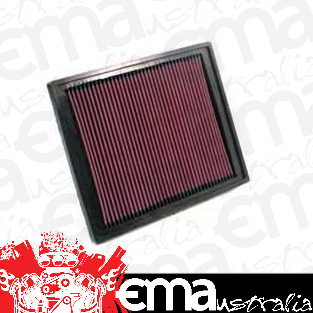 K&N Filters KN33-2337 Replacement Panel Filter Suit 2002-2011 Saab 9-3 1.8 1.9 2.0 & 2.8L