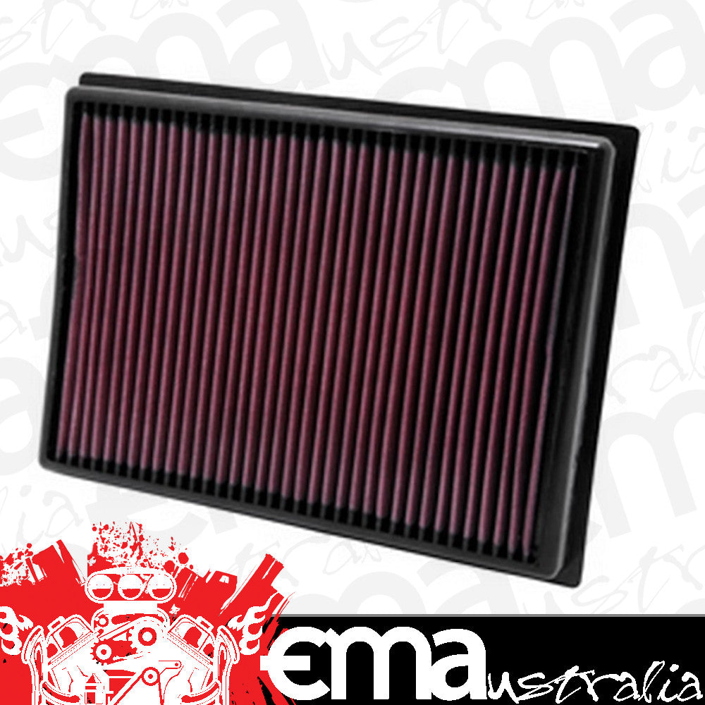 K&N Filters KN33-2438 Replacement Panel Filter Suit 2010-2013 suits Toyota Land Cruiser & Fj 4.0L suits Lexus Gx460 4.6L