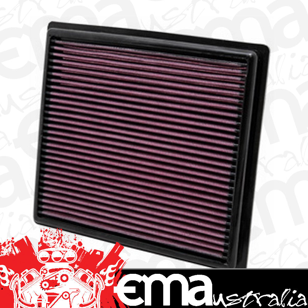 K&N Filters KN33-2443 Replacement Panel Filter Suit 2010-2013 suits Lexus Rs350 suits Toyota Sienna & Camry 3.5L