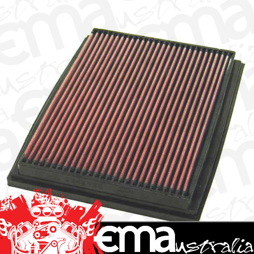 K&N Filters KN33-2526 Replacement Panel Filter Suit 1983-1998 Volvo 740 760 940 960 S90 V90