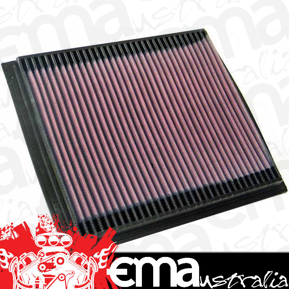 K&N Filters KN33-2548-A Replacement Panel Filter Suit 1984-1999 Opel Kadett, Vauxhall Astra & Daewoo Espresso, Nexia