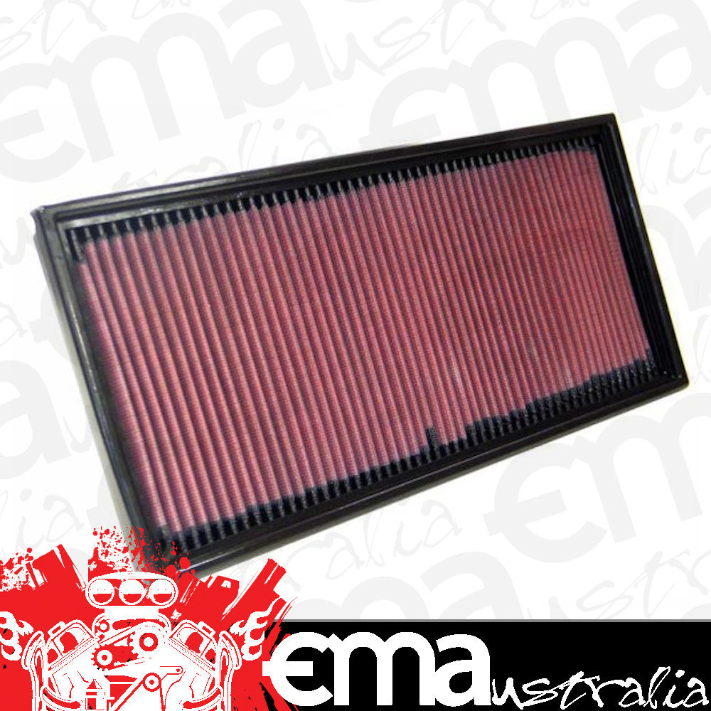 K&N Filters KN33-2549 Replacement Panel Filter Suit 1984-2003 Mercedes 190D 250Td 300D & Ssangyong Musso & Korando