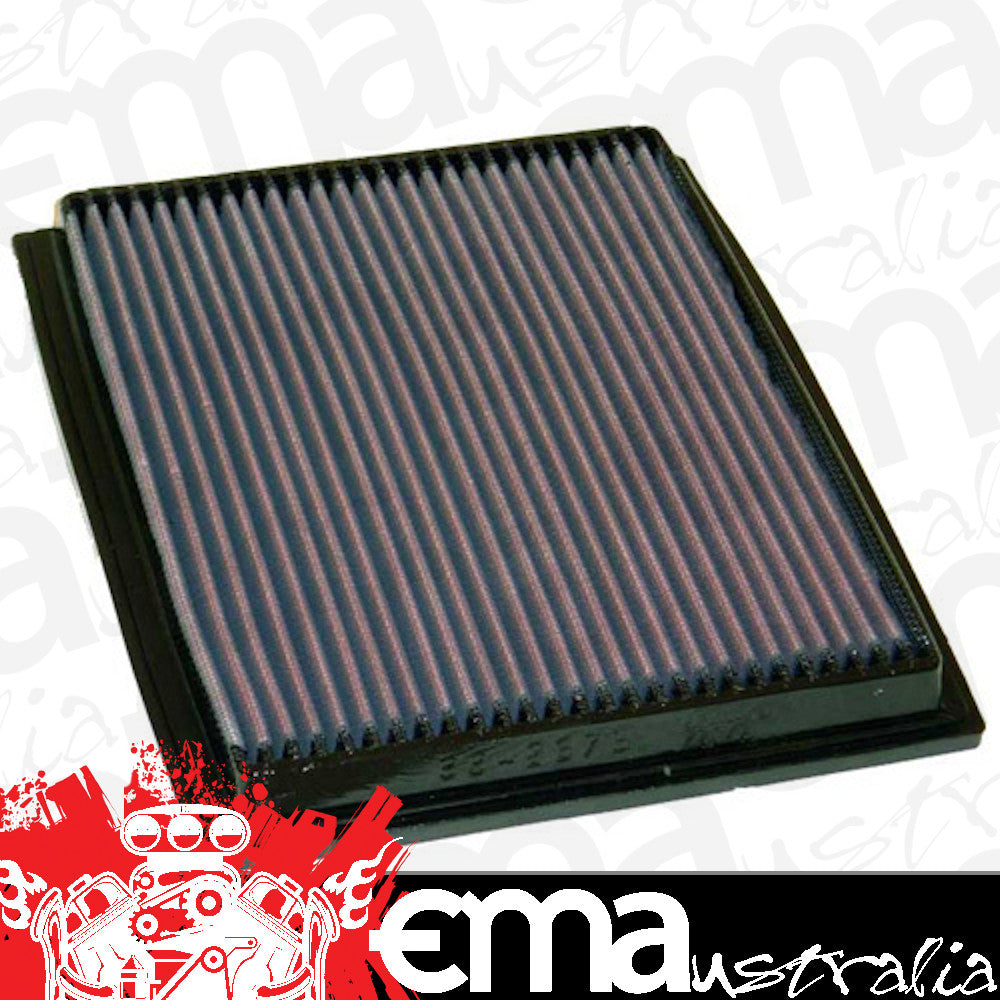 K&N Filters KN33-2675 Replacement Panel Filter Suit 1987-2001 Bmw 530I, 730I, 740I & Opal &Amp Vauxhall