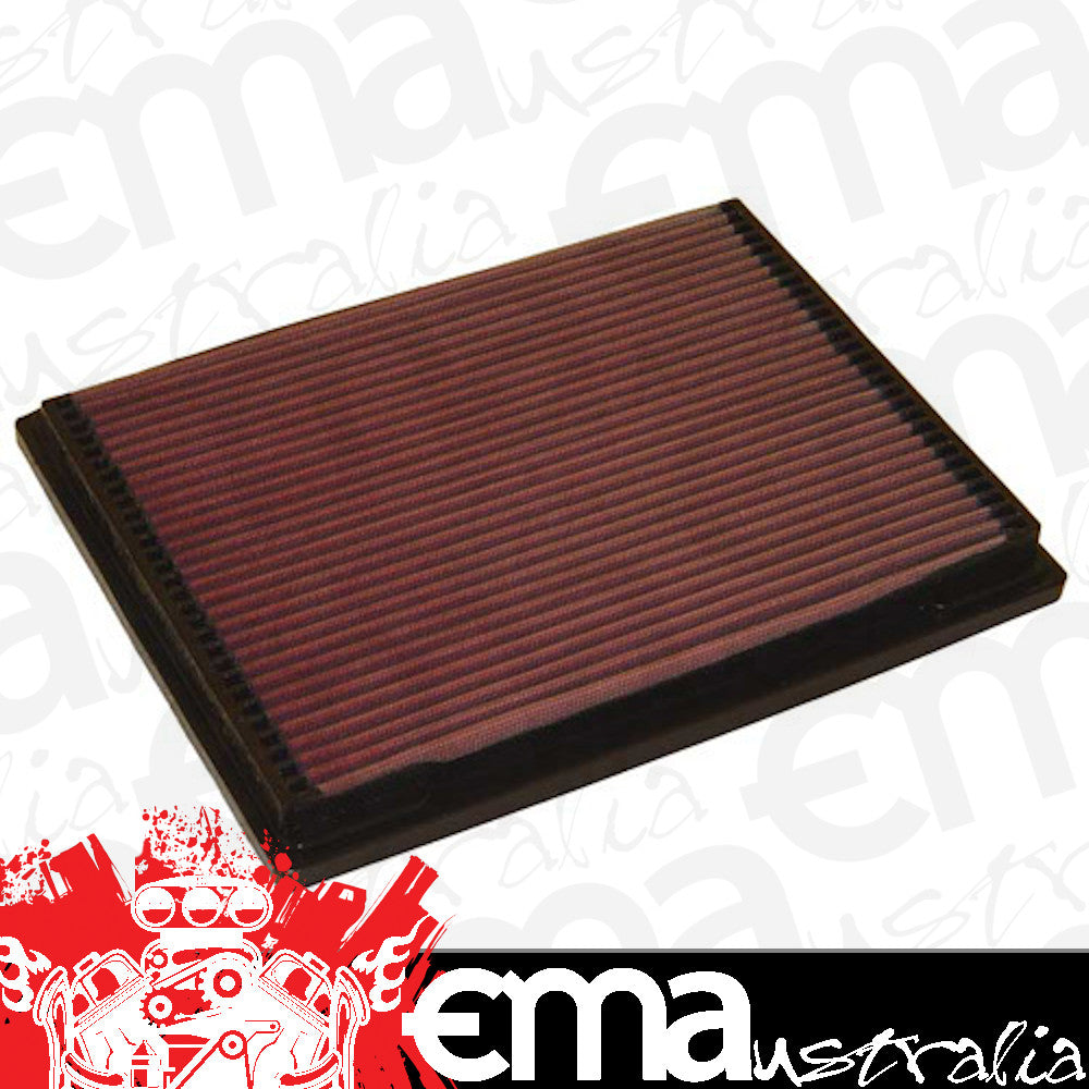 K&N Performance Filters KN33-2703 Filters Replacement Panel Filter Suit 1993-2012 Mercedes C1800, C200, C220, C250, C36 Amg, Slr & Mclaren