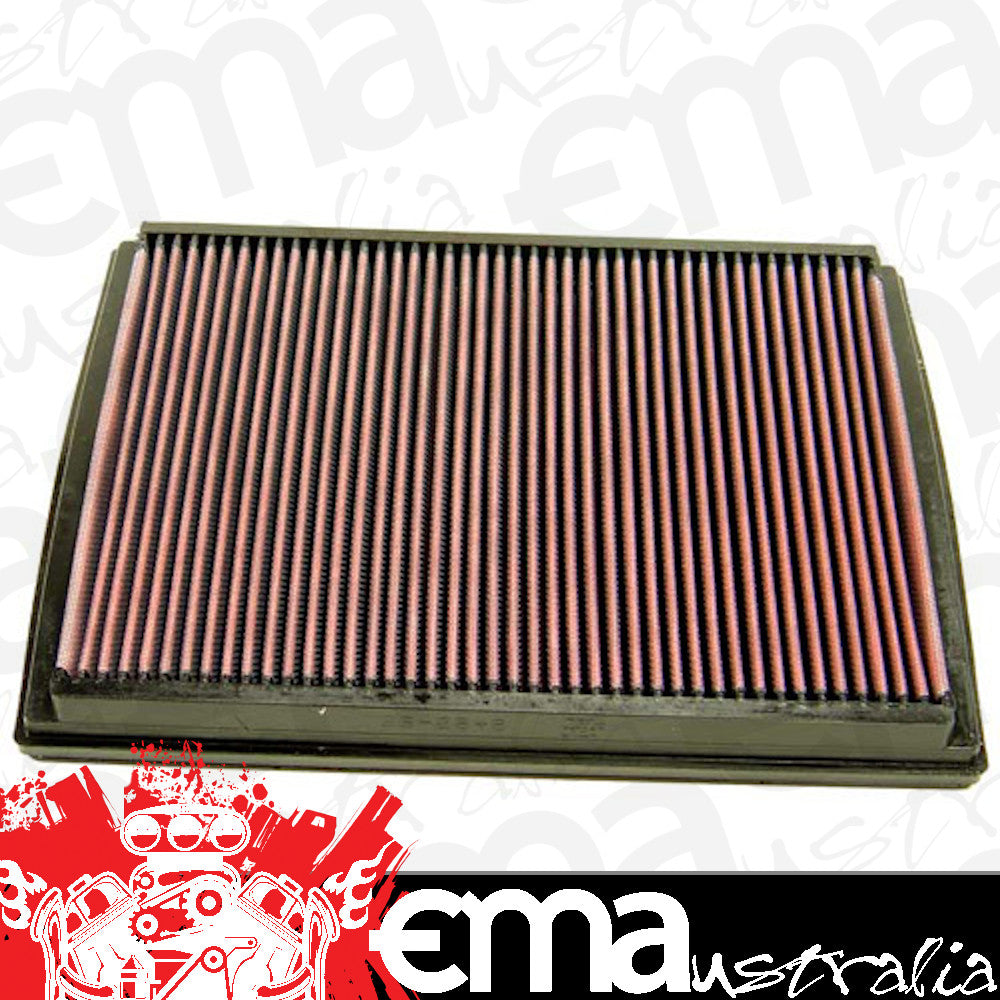 K&N Filters KN33-2848 Replacement Panel Filter Suit 2002-2011 Holden, Opel Vectra & Holden, Vauxhall Vectra