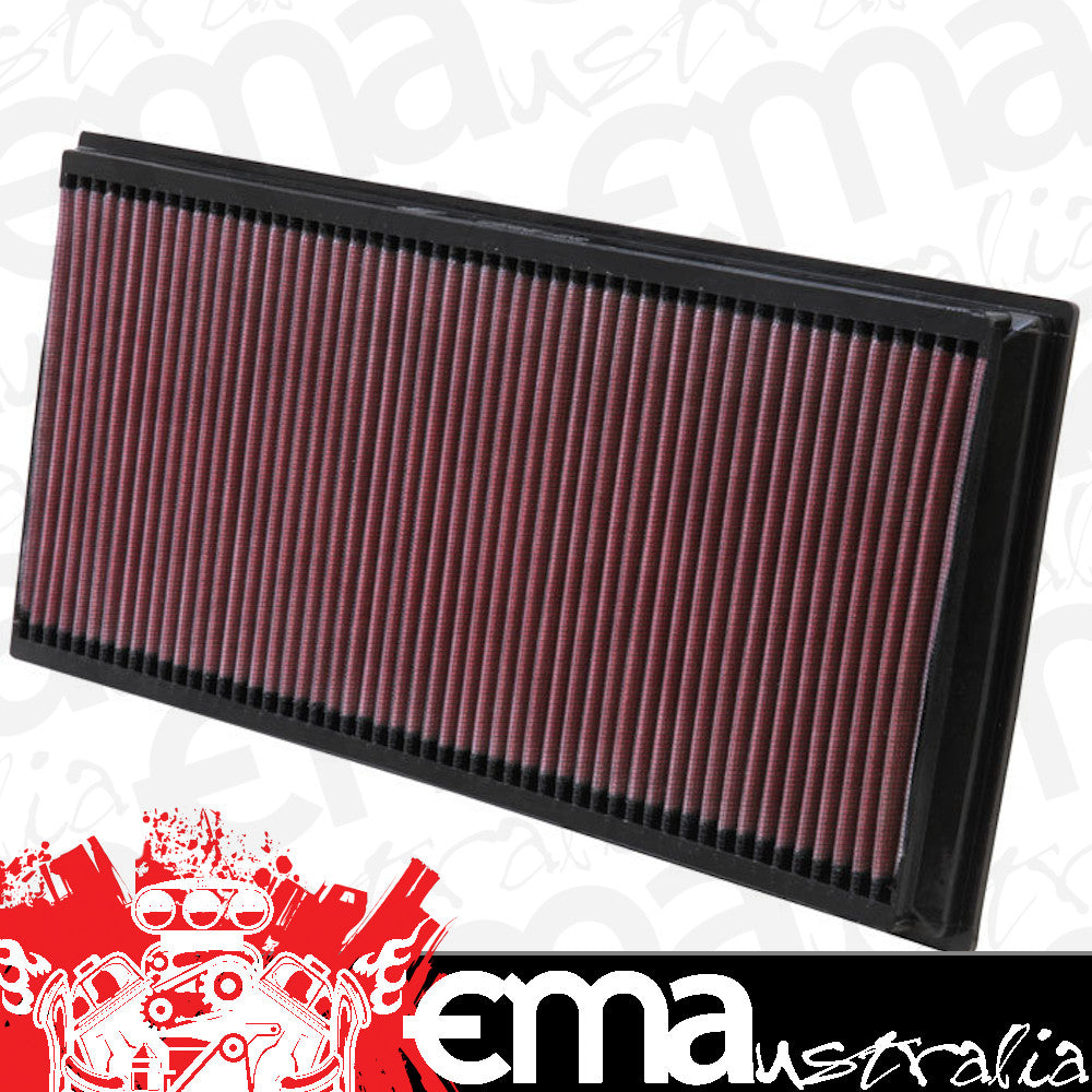 K&N Performance Filters KN33-2857 Filters Replacement Panel Filter Suit 2002-2015 Volkswagen Touareg, Porsche Cayene, Audi Q7, Land Rover Range Rover
