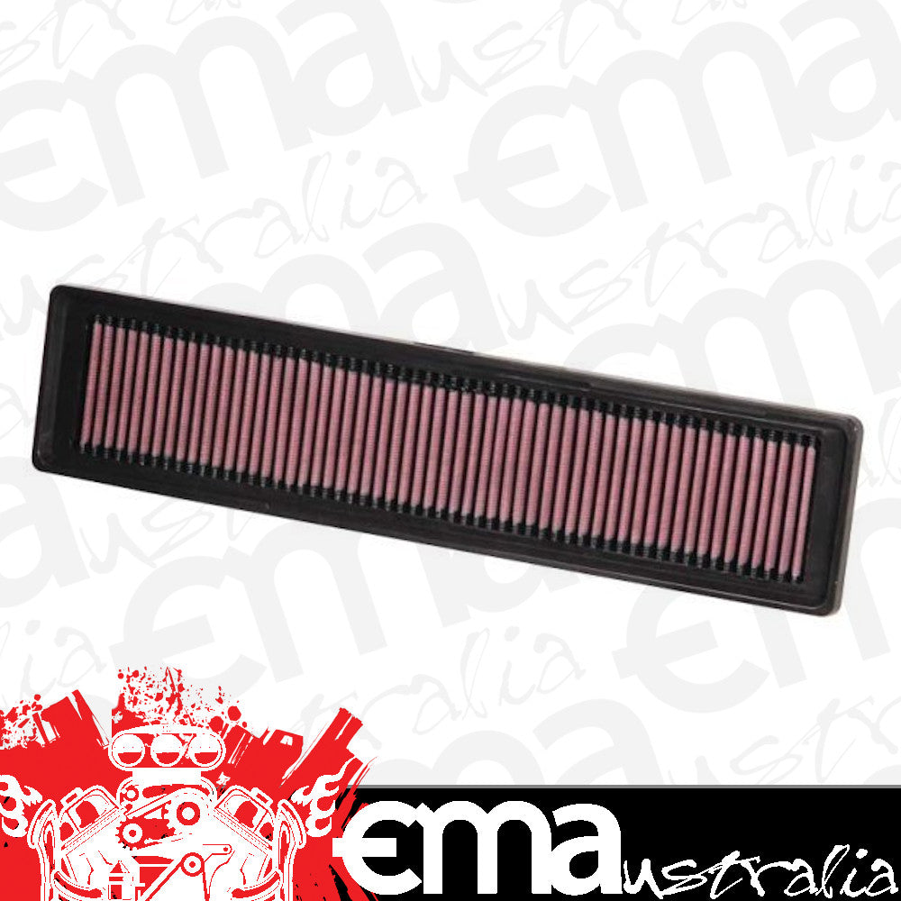 K&N Filters KN33-2937 Replacement Panel Filter Suit 2004-2011 Citroen C4 & Peugeot 206 307 1.6L