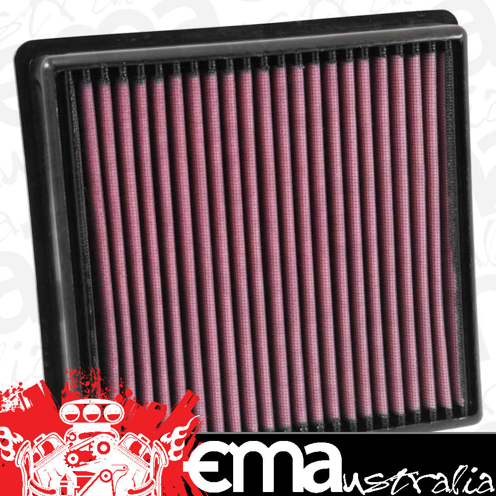 K&N Filters KN33-3029 Replacement Panel Filter Suit Jeep Grand Cherokee 3.0L V6 2011-13