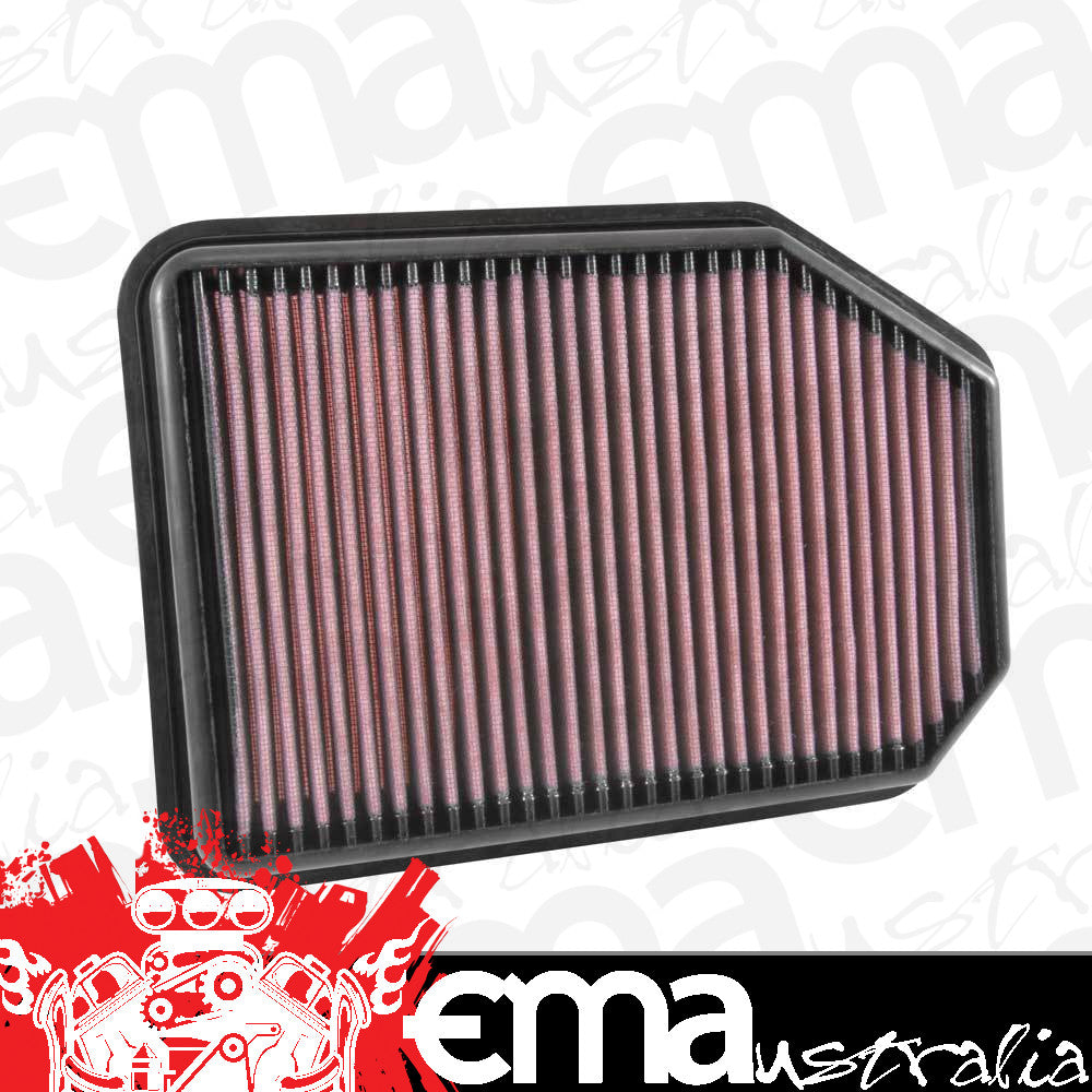 K&N Filters KN33-5023 Replacement Panel Filter Suit Jeep Wrangler 2.8L L4 Deisel 2007- 15