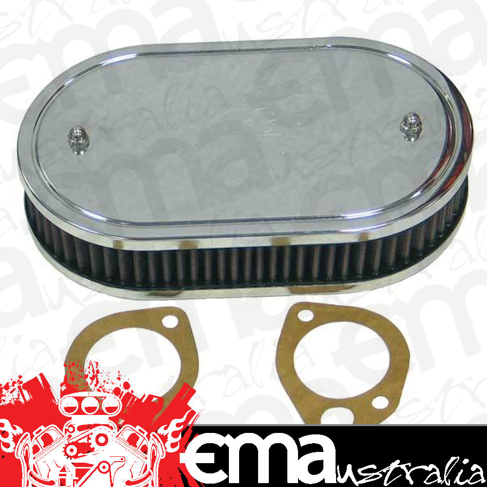 K&N Filters KN56-1330 Custom Racing Assembly Filter 5-1/2 X 9 X 1-3/4 Suit Dellorto Dhla & Solex 40 45 48 Mm & Weber Dcoe 45 48 Mm