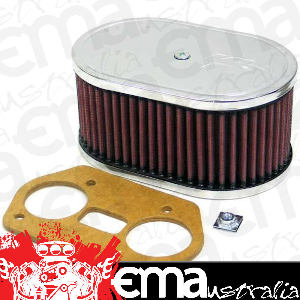 K&N Performance Filters KN56-1691 Filters Custom Racing Assembly Filter 4-1/2 X 7 X 3-1/4 Suit Dellorto Drla 36 40 45 & 48 Mm