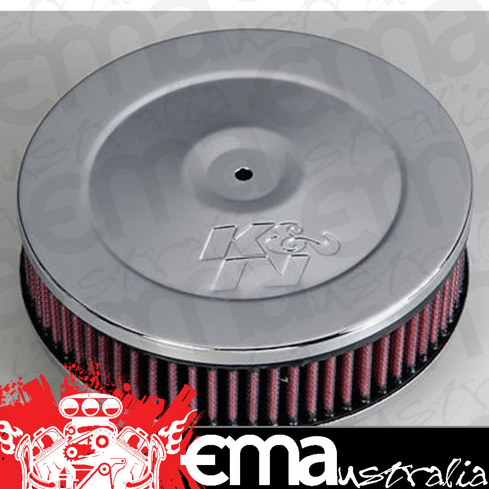 K&N Filters | KN60-1320 | Filters Chrome 7X2" Air Filter Assembly 5-1/8" Neck