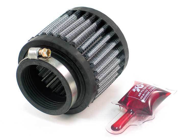 K&N Filters KN62-1480 Clamp On Valve Cover Vent Filter 3" Od X 2.5"H W/ 1-3/4" Hole