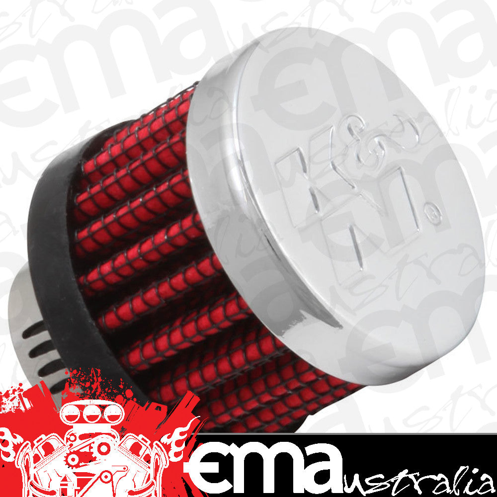 K&N Filters | KN62-2480 | Filters Clamp-On Vent Filter 1-3/8 Od X 1-1/8 H W/ 9/16" 14Mm Hole
