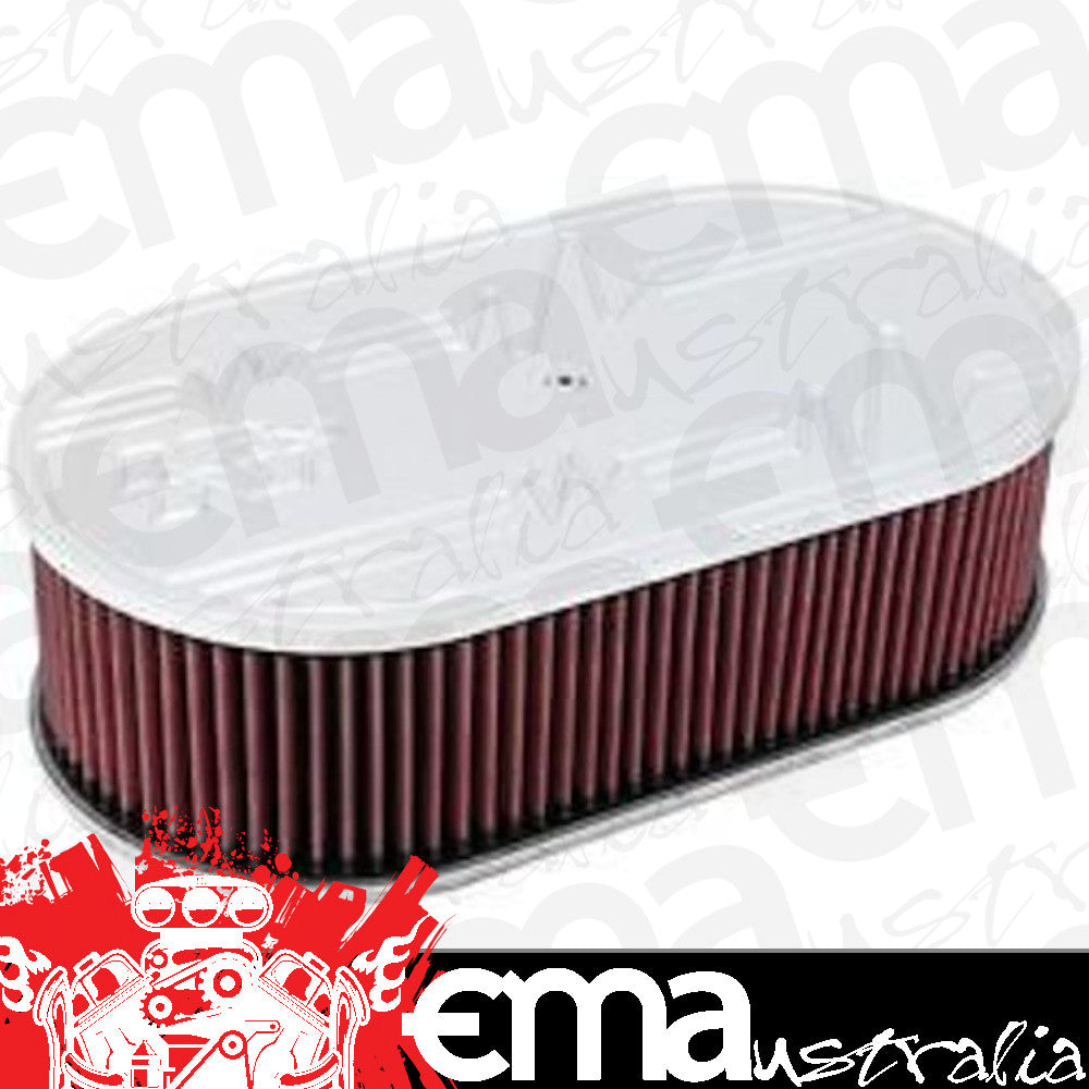 K&N Filters KN66-1500 Air Filter Assembly 15"L X8-1/4"W X5"H 5-1/8" Neck Electric