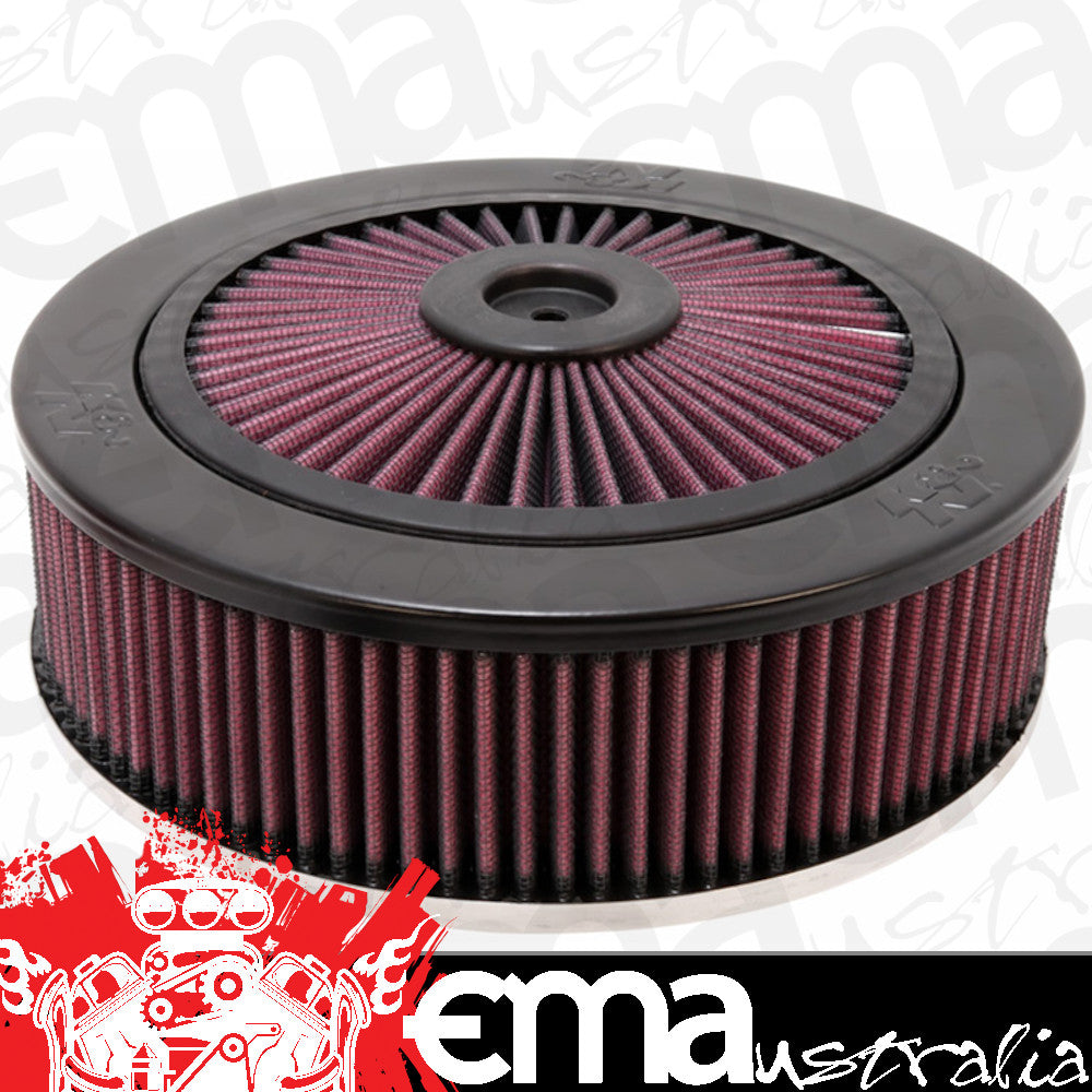 K&N Filters KN66-3150 Custom Air Filter Assembly 9 Od X 2-3/4" H Suit Neck Size 5-1/8"