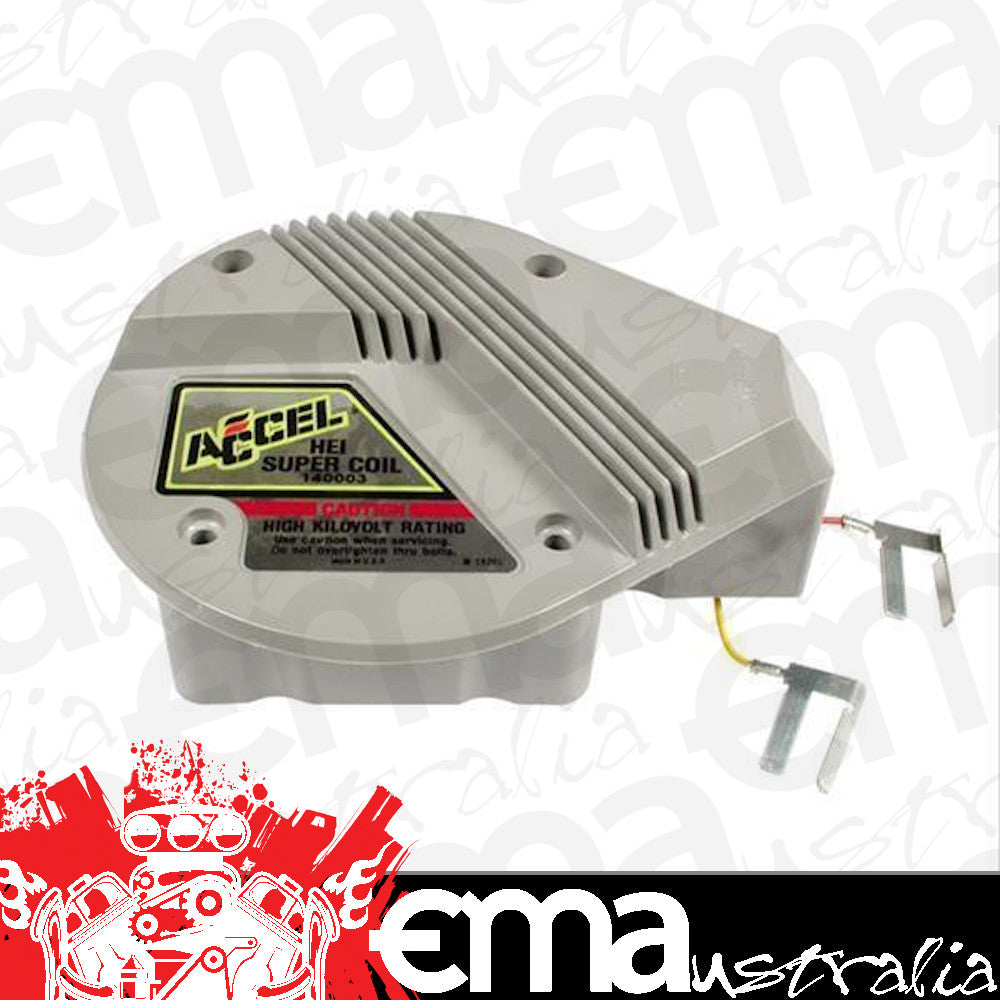 Accel AC140003 GM HEI Ignition In Cap Super Coil Red & Yellow Primary Wire