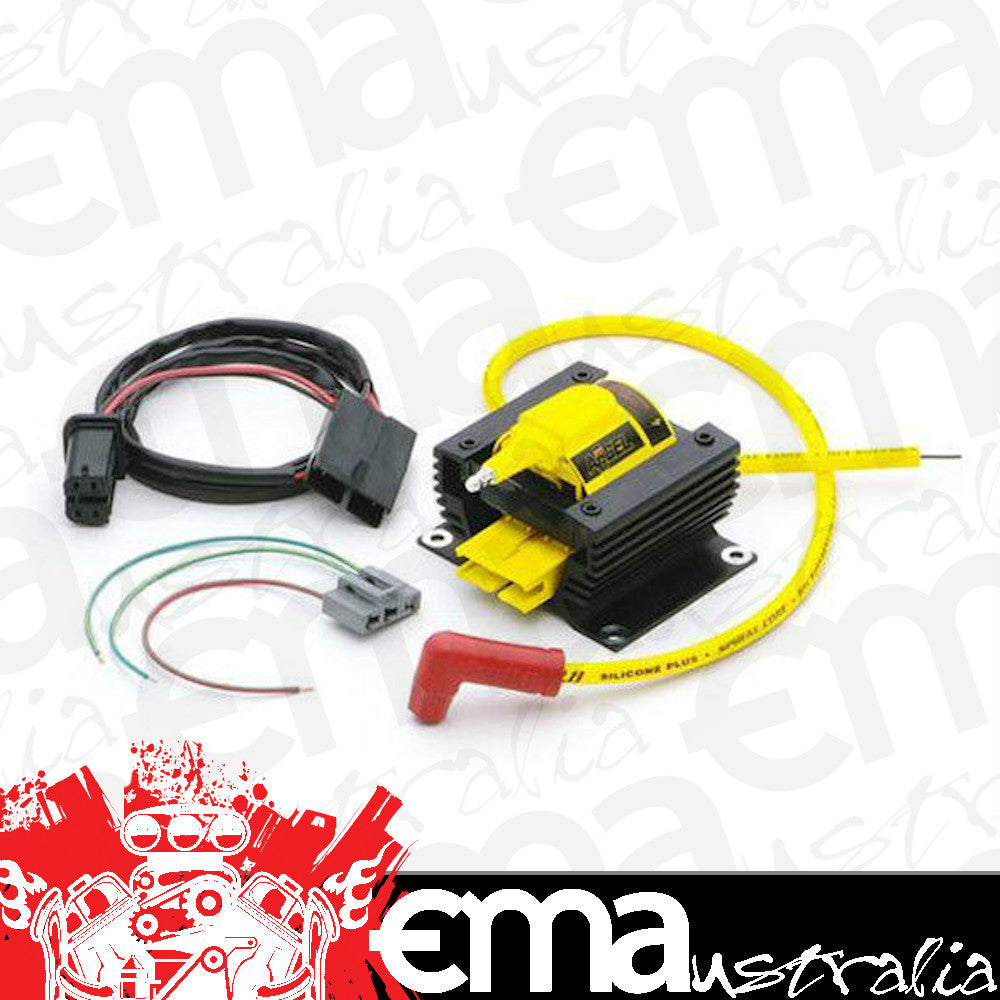Accel AC140009 IGNITION COIL E-CORE SUPER COIL BLACK/YELLOW 40000 VOLTS