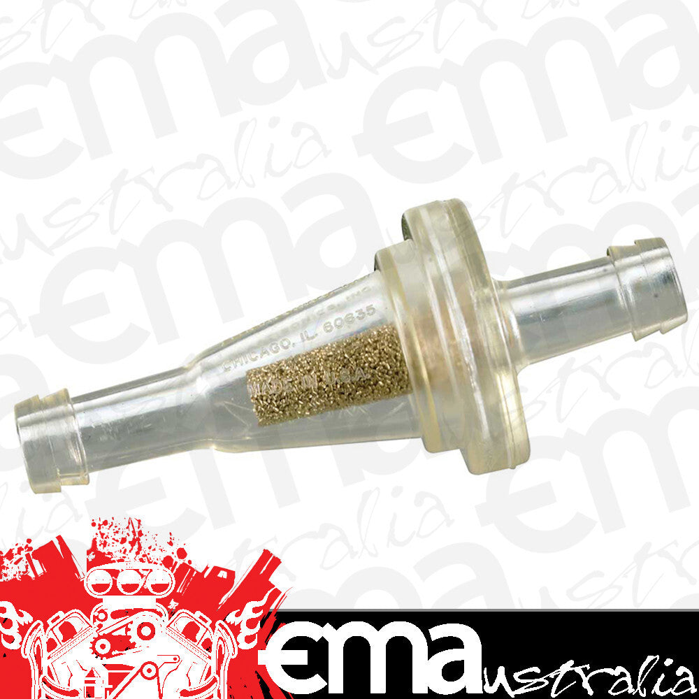 K&N Filters KN81-0221 Inline Fuel Filter, 1/4" Barb