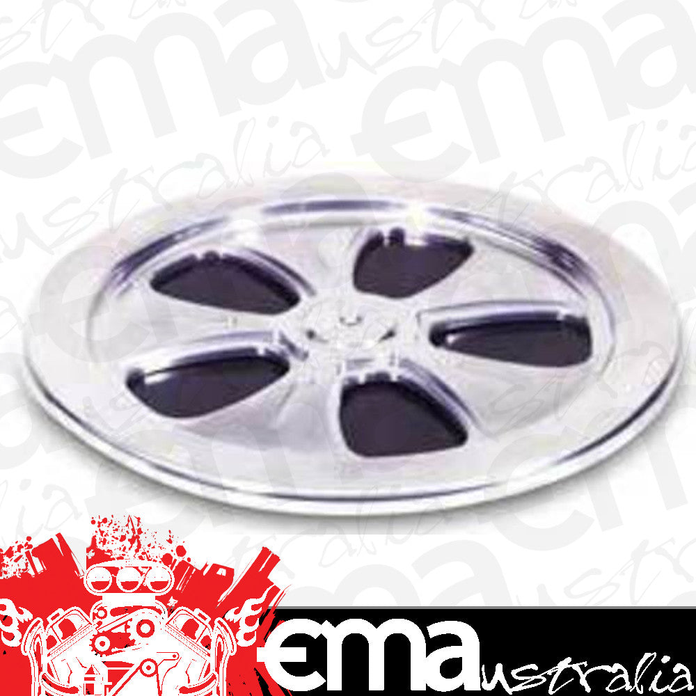 K&N Performance Filters KN85-6848 Filters Billet Air Cleaner Lid W/ Carbon Fibre Insert Suit 14" Od Air Filters