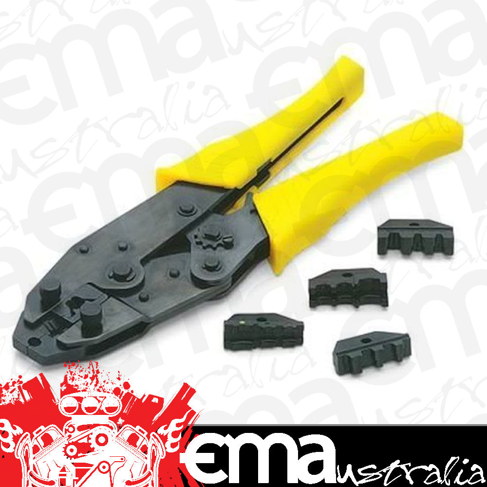 ACCEL ADJUSTABLE SPARK PLUG WIRE CRIMPING TOOL AC170036 RATCHET TYPE