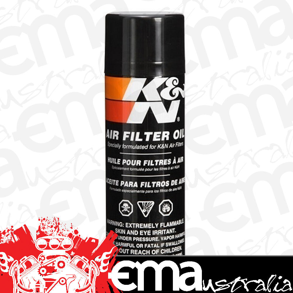 K&N Filters KN99-0504 Air Filter Oil 6.5-Oz. 193Ml Aerosol Can - Red
