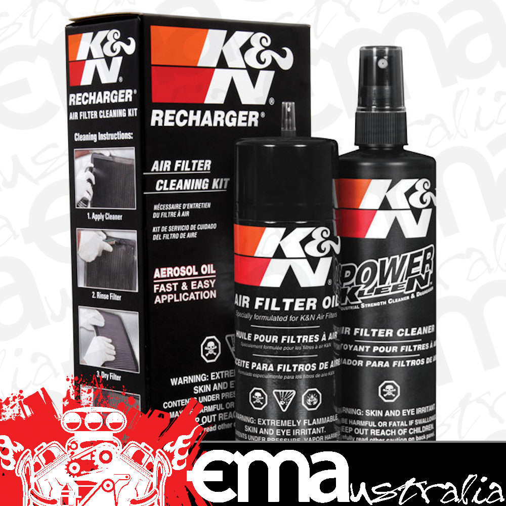 K&N Filters KN99-5000-12 Recharger Filter Care Service Kit Bulk Air Filter Cleaner And Oil - 12 Kits
