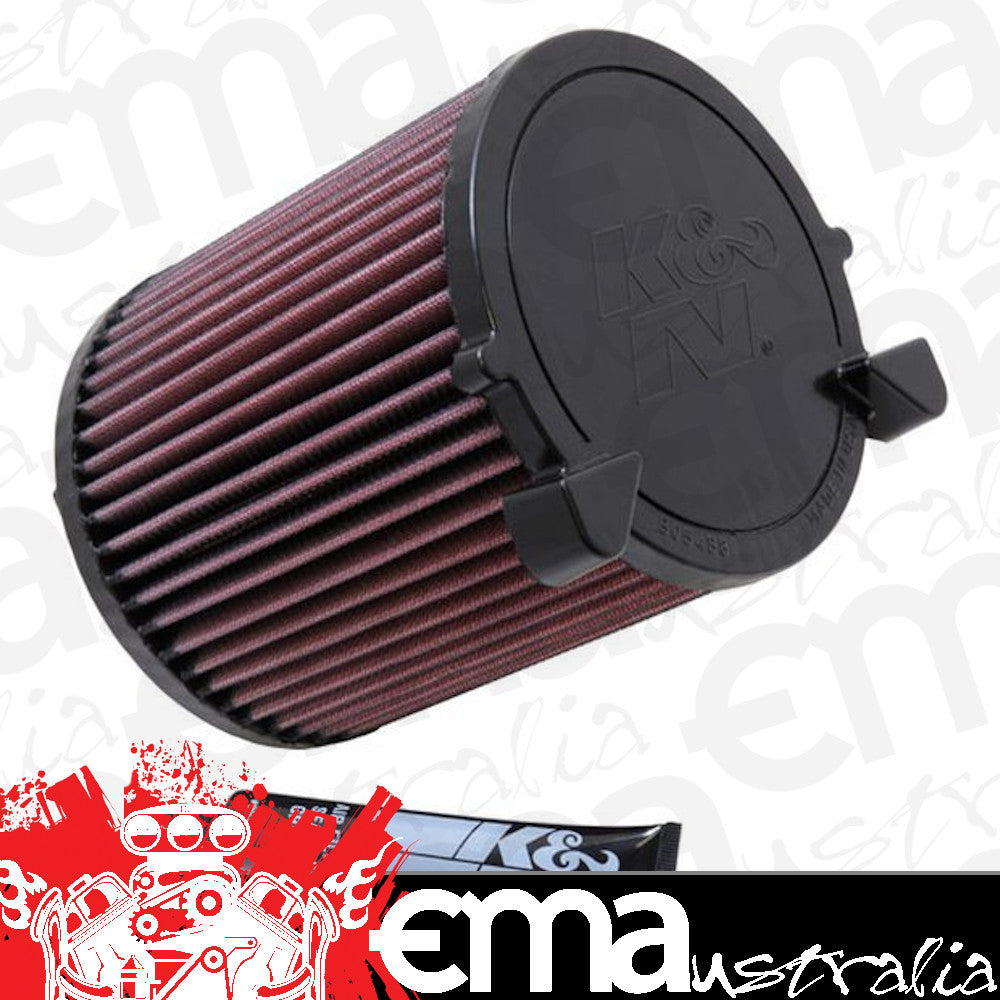 K&N Filters KNE-2014 Replacement Air Filter Suit 2003-2013 Audi Volkswagen Skoda Seat 1.4 1.6 2.0L
