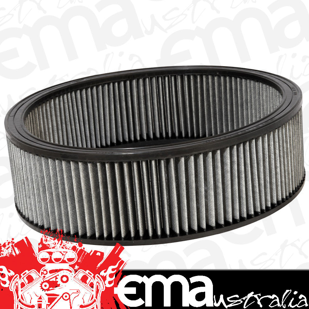 K&N Filters KNE-3031R Replacement Round Air Filter Element 14" X 4" 2-Layer Cotton - Race Only