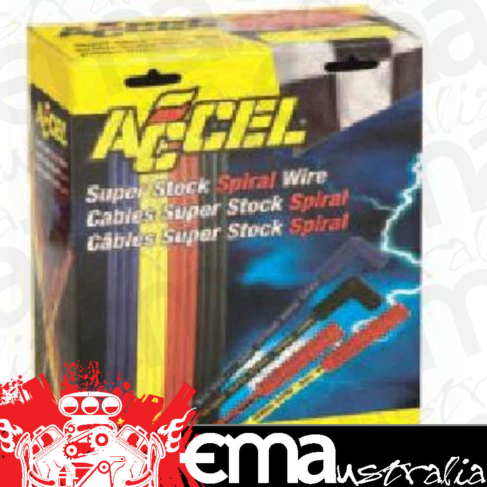 Accel ACC5148K Chev SB V8 Hi Temp Ignition Leads Black