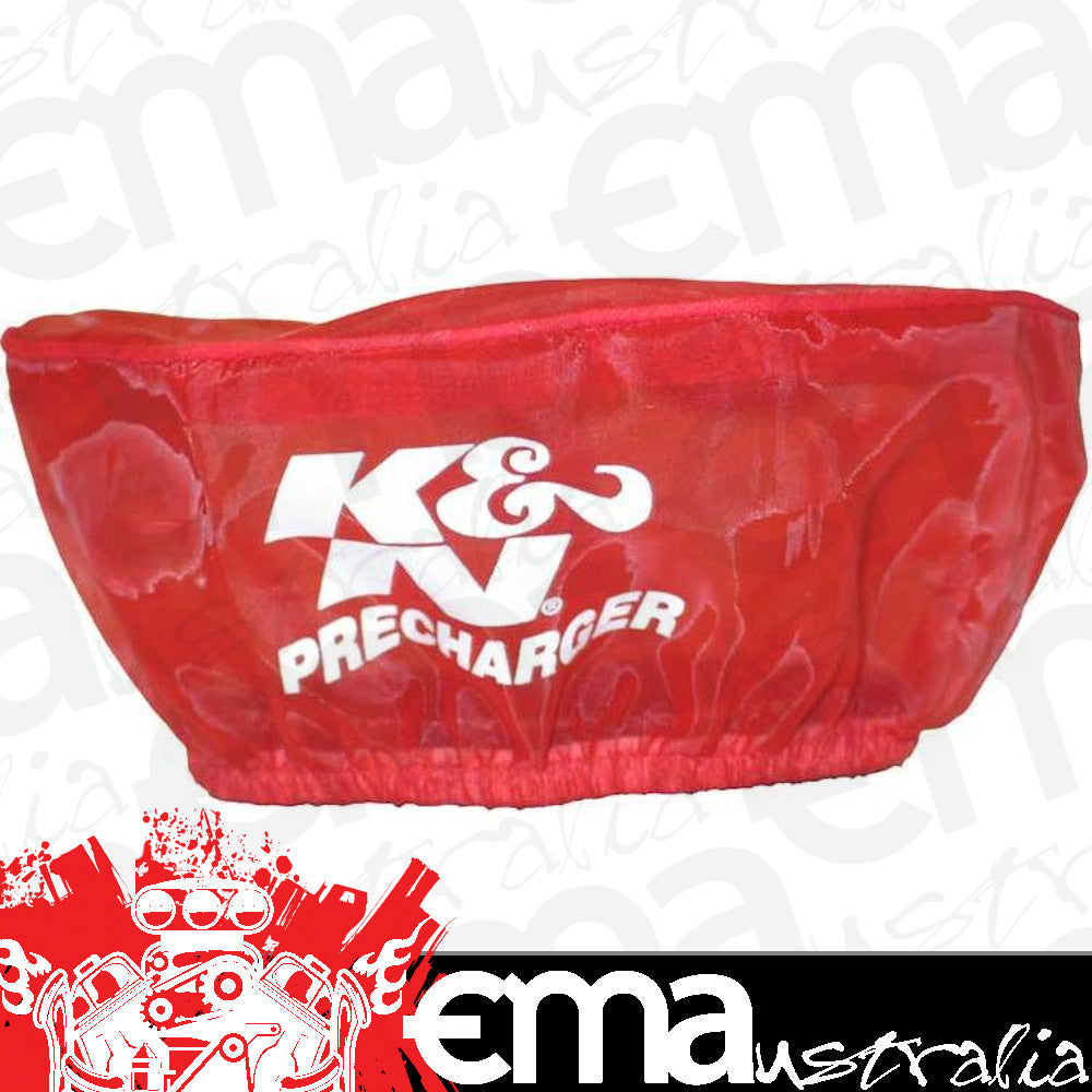 K&N Filters KNHA-1315PR Replacement Motorcycle Air Filter Wrap Suit , Red