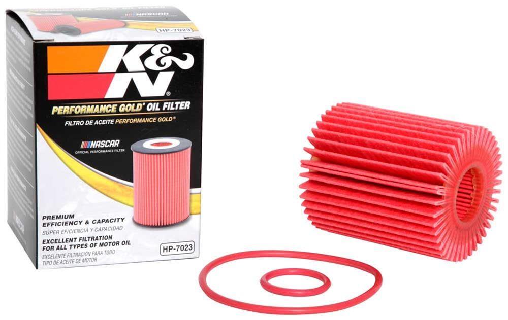 K&N Filters KNHP-7023 Cartridge Oil Filter for Toyota