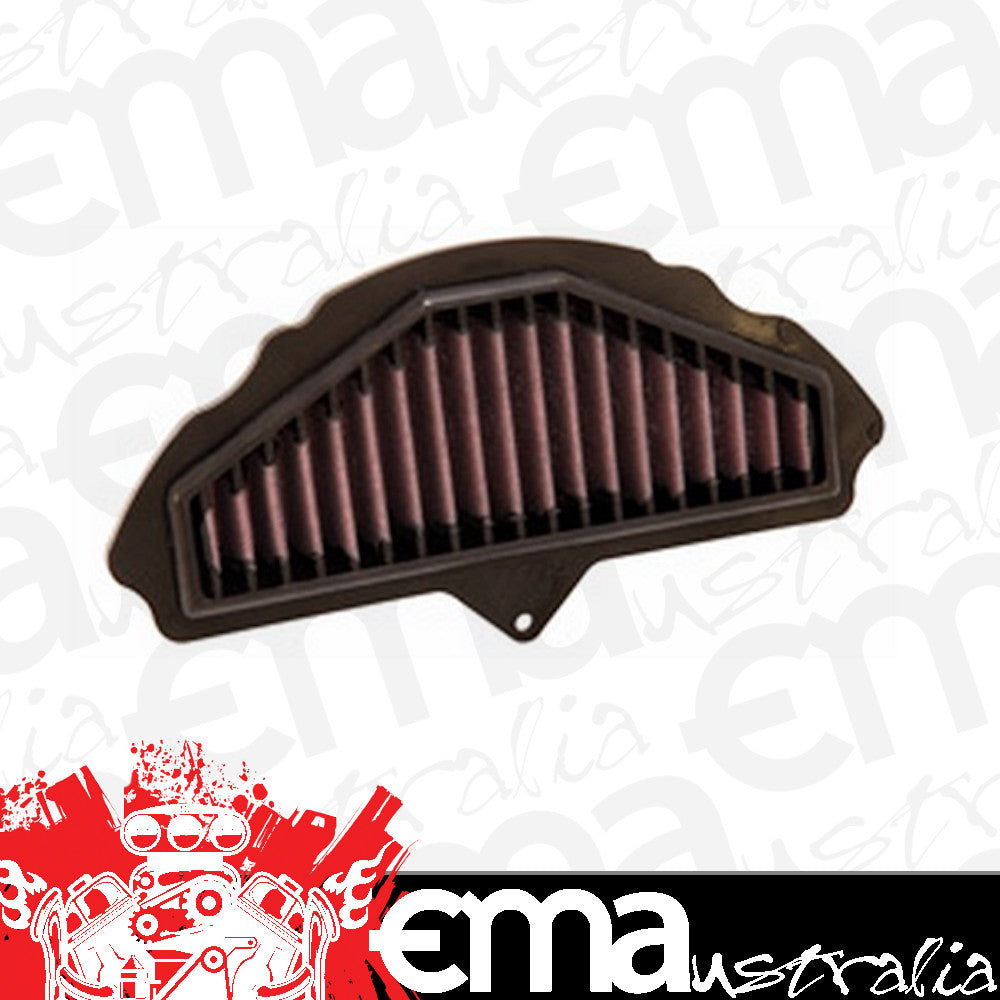 K&N Filters KNKA-1008R Replacement Motorcycle Air Filter Suit 2008-2010 Kawasaki Zx10R Ninja Race Specific Only
