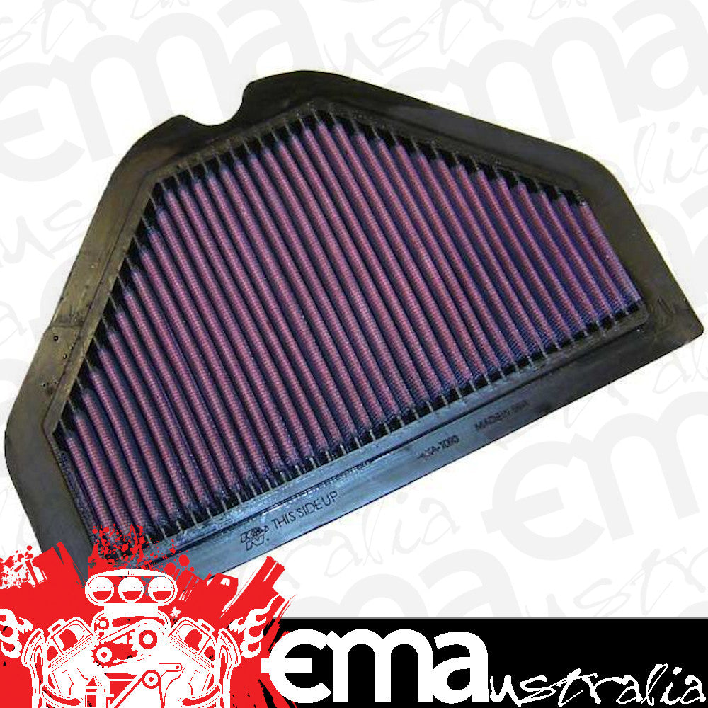 K&N Filters KNKA-1093 Replacement Motorcycle Air Filter Suit 1993-2005 Kawasaki Zzr1200, Zzr1100, Zx11 Ninja
