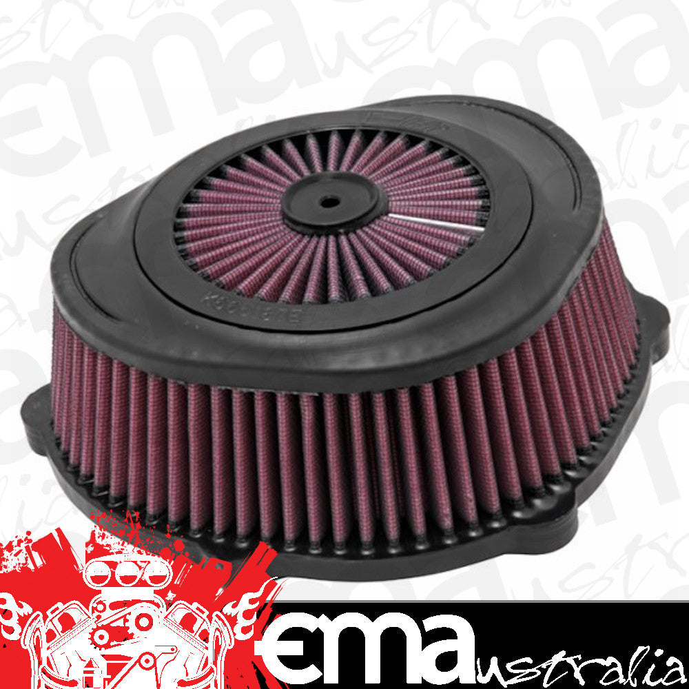K&N Performance Filters KNKA-2506XD Filters Replacement Motorcycle Air Filter Suit 2006-2013 Kawasaki Kx250F Kx450F