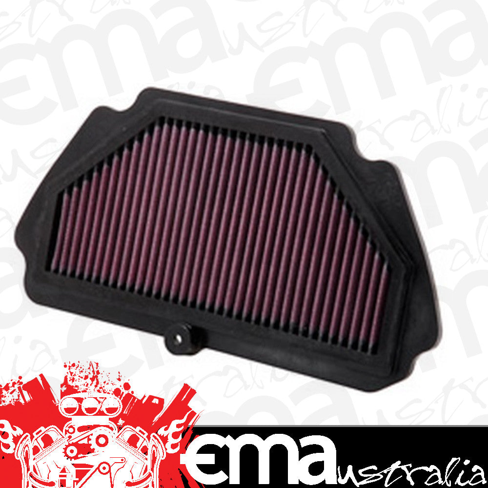 K&N Filters KNKA-6009 Replacement Motorcycle Air Filter Suit 2009-2013 Kawasaki Zx6R Ninja