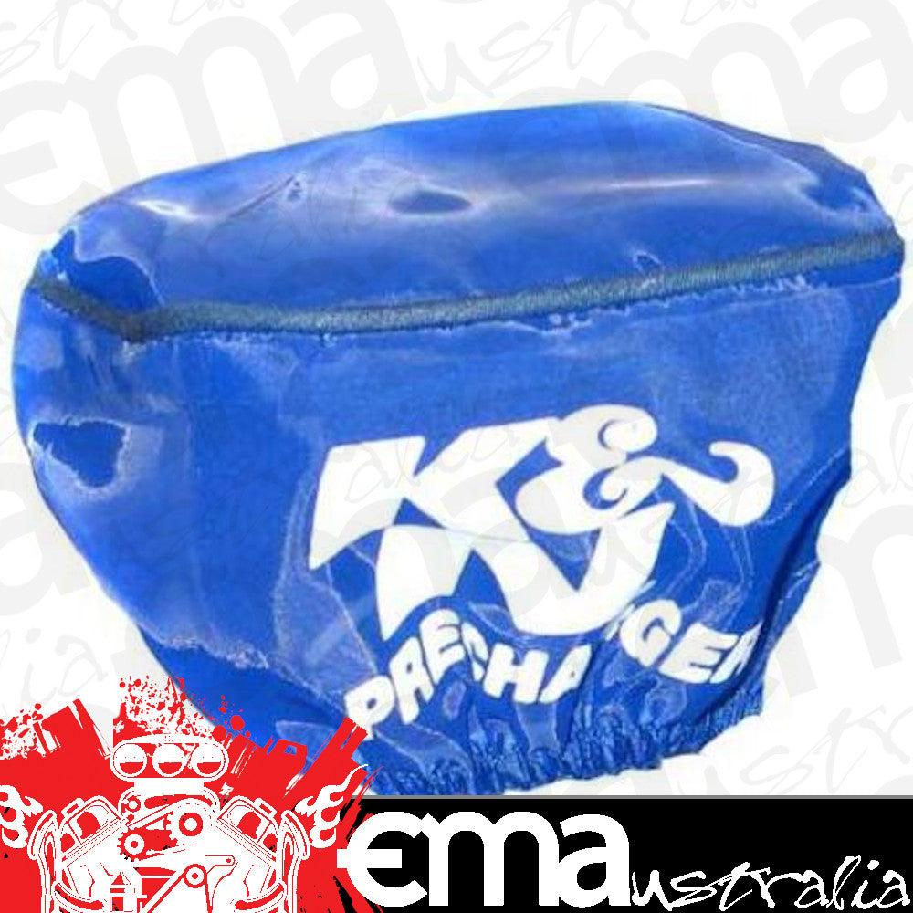 K&N Filters KNKA-6589PL Replacement Motorcycle Air Filter Wrap Suit 1987-2013 Kawasaki Klr650, Klx650C Blue
