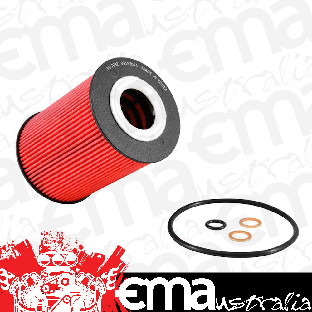 K&N Filters KNPS-7032 Pro Series Oil Filter Suit 2006-2015 Porsche 911 Cayene Macan Panamera V6 & V8 Bmw M5 M6 5.0L V10