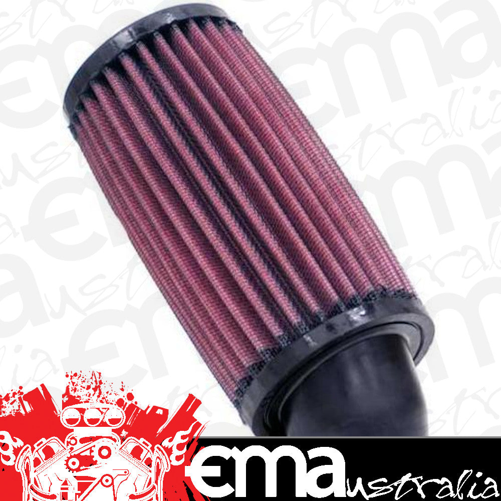 K&N Filters KNR-1030 Universal Clamp On Filter Suit 1.688 In 43 Mm 6 In 152 Mm H X 3 In 76 Mm Od