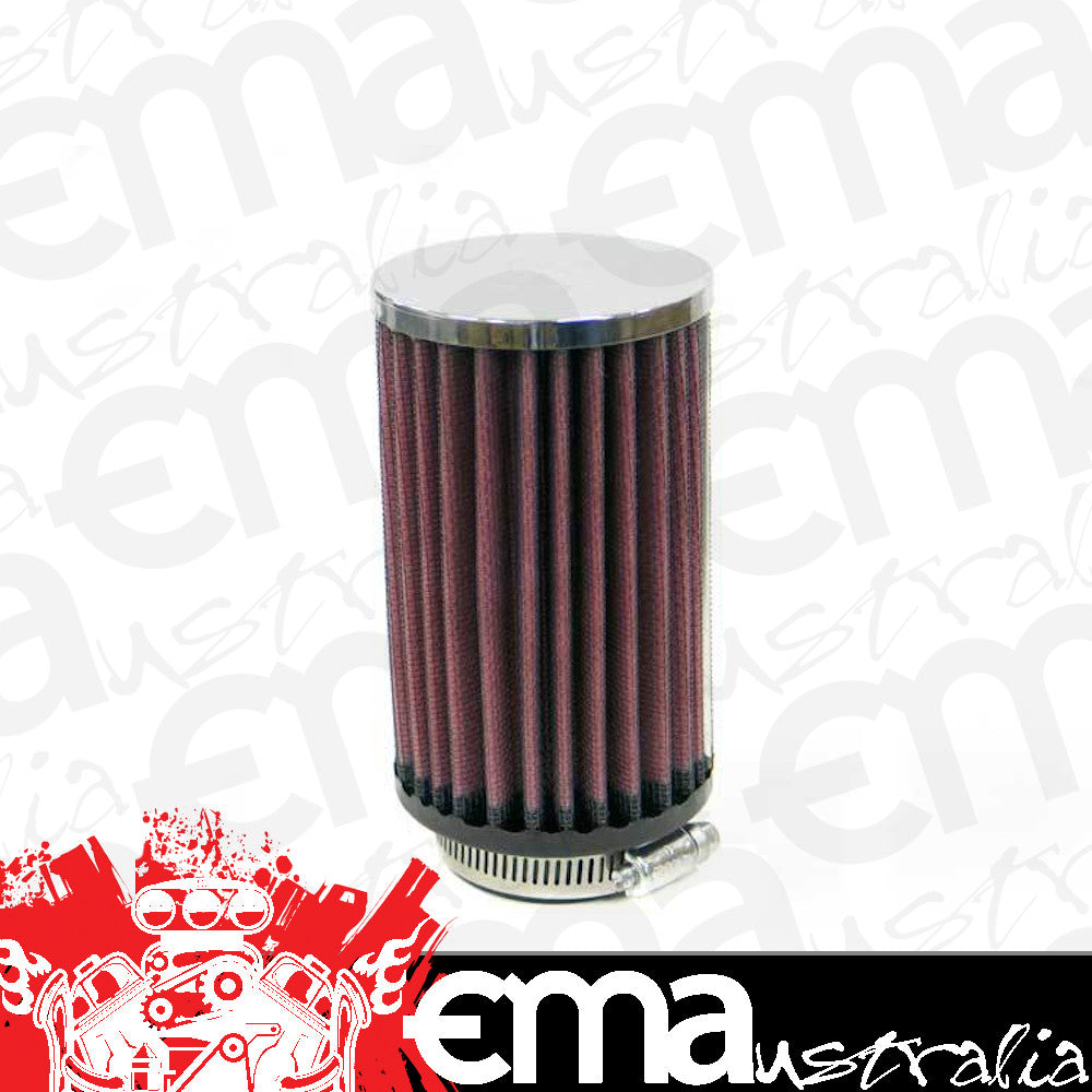 K&N Filters KNRC-0410 Universal Clamp On Filter Suit 1.875 In 48 Mm 5 In 127 Mm H X 3 In 76 Mm Od