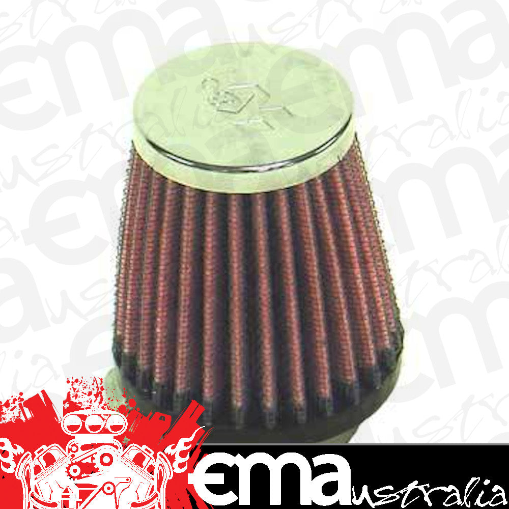 K&N Filters KNRC-2290 Universal Clamp On Filter Suit 1.563 In 40 Mm 3 In 76 Mm H X 2 In 51 Mm Top Od 2.625 67 Mm Base Od