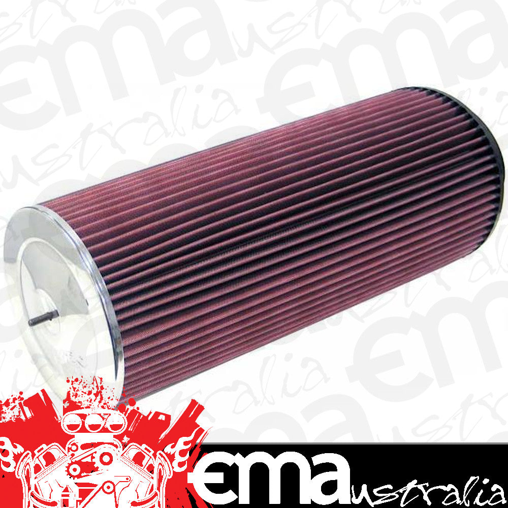 K&N Filters KNRC-3070 Universal Clamp On Filter Suit 6 In 152 Mm 18 In 457 Mm H X 7.5 In 191 Mm Base Od X 7 In 178 Mm Top Od