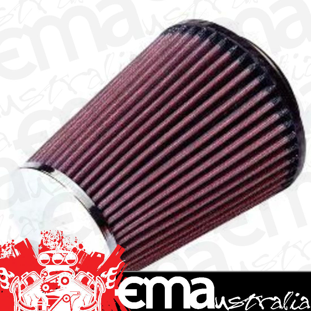 K&N Performance Filters KNRC-3250 Filters Universal Clamp On Filter Suit 3.125 In 79 Mm 6 In 152 Mm H X 5 In 127 Mm Base Od X 3.5 In 89 Mm Top Od
