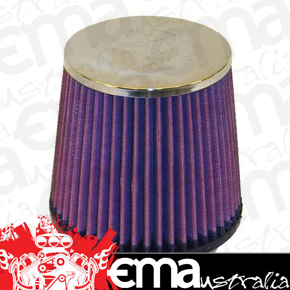 K&N Filters KNRC-3600 Universal Clamp On Filter Suit 4 In 102 Mm 5 In 127 Mm H X 4.5 In 114 Mm Top Od 5.375 137 Mm Base Od