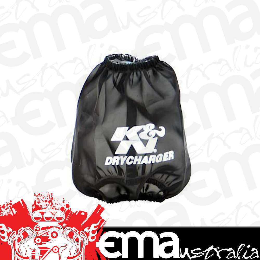 K&N Filters KNRC-4160DK Universal Clamp On Filter Wrap Black