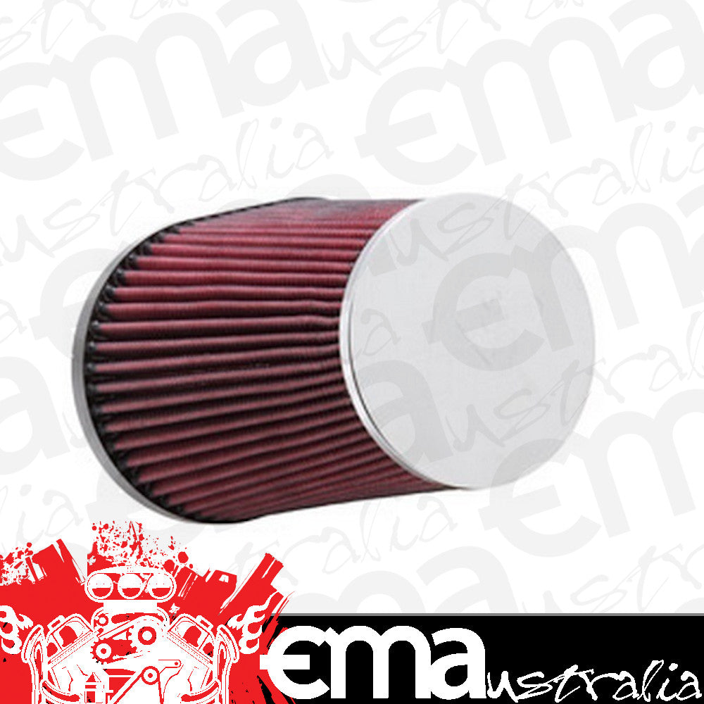 K&N Filters KNRC-5055 Universal Clamp On Filter Suit 3.906 In 99 Mm 7.5 In 191 Mm Base L X 5.469 In 139 Mm Base W X 6.625 In 168 Mm H X 4.5 In 114 Mm Top L X 4.5