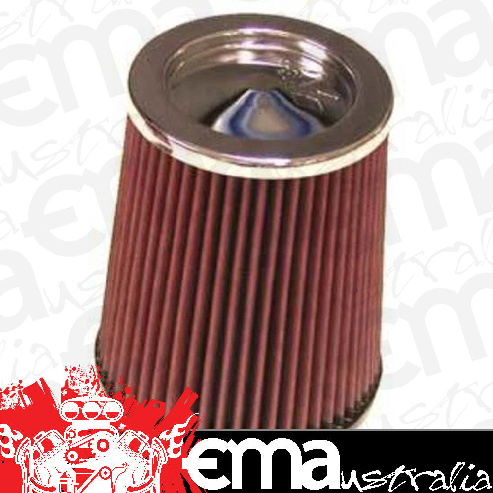 K&N Performance Filters KNRC-5100 Filters Universal Clamp On Filter Suit 3.125 In 79 Mm 7 In 178 Mm H X 6 In 152 Mm Base Od X 5 In 127 Mm Top Od