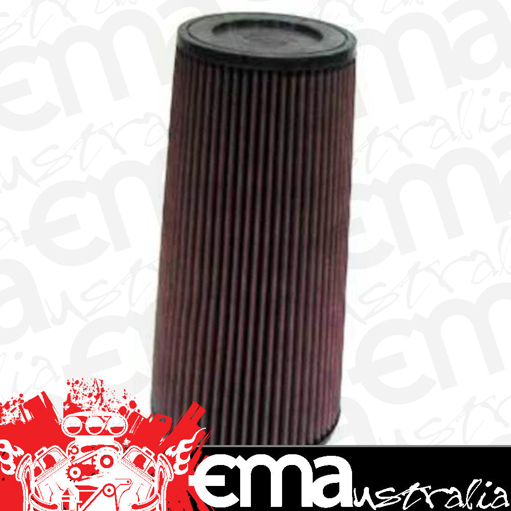 K&N Performance Filters KNRE-0860 Filters Universal Clamp On Filter Suit 4 In 102 Mm 12 In 305 Mm H X 6 In 152 Mm Base Od X 4.625 In 117 Mm Top Od